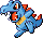 #158 Totodile sprite Rubí / Zafiro