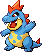 #159 Croconaw sprite Rubí / Zafiro