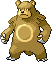 #217 Ursaring sprite Rubí / Zafiro