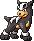 #228 Houndour sprite Rubí / Zafiro