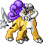 #243 Raikou sprite Rubí / Zafiro