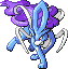 #245 Suicune sprite Rubí / Zafiro