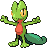 #252 Treecko sprite Rubí / Zafiro