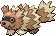 #263 Zigzagoon sprite Rubí / Zafiro