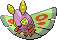 #269 Dustox sprite Rubí / Zafiro