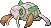 #290 Nincada sprite Rubí / Zafiro