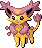 #301 Delcatty sprite Rubí / Zafiro