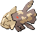 #369 Relicanth sprite Rubí / Zafiro