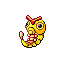 #010 Caterpie sprite Rubí / Zafiro Shiny