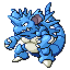 #034 Nidoking sprite Rubí / Zafiro Shiny