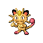 #052 Meowth sprite Rubí / Zafiro Shiny