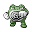 #062 Poliwrath sprite Rubí / Zafiro Shiny