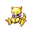 #063 Abra sprite Rubí / Zafiro Shiny