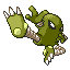 #106 Hitmonlee sprite Rubí / Zafiro Shiny
