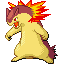 #157 Typhlosion sprite Rubí / Zafiro Shiny