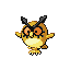 #163 Hoothoot sprite Rubí / Zafiro Shiny
