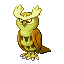 #164 Noctowl sprite Rubí / Zafiro Shiny