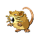 #020 Raticate sprite Diamante / Perla