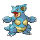#031 Nidoqueen sprite Diamante / Perla