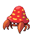 #047 Parasect sprite Diamante / Perla