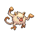 #056 Mankey sprite Diamante / Perla