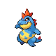 #159 Croconaw sprite Diamante / Perla