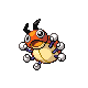 #165 Ledyba sprite Diamante / Perla