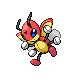 #166 Ledian sprite Diamante / Perla