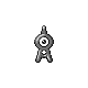 #201 Unown sprite Diamante / Perla