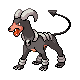 #229 Houndoom sprite Diamante / Perla