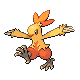 #256 Combusken sprite Diamante / Perla