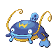 #340 Whiscash sprite Diamante / Perla