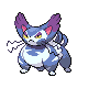 #432 Purugly sprite Diamante / Perla