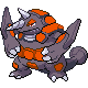 #464 Rhyperior sprite Diamante / Perla