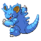 #034 Nidoking sprite Diamante / Perla Shiny