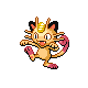 #052 Meowth sprite Diamante / Perla Shiny