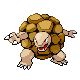 #076 Golem sprite Diamante / Perla Shiny