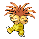 #103 Exeggutor sprite Diamante / Perla Shiny