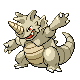 #112 Rhydon sprite Diamante / Perla Shiny