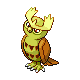 #164 Noctowl sprite Diamante / Perla Shiny