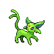 #196 Espeon sprite Diamante / Perla Shiny