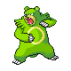 #217 Ursaring sprite Diamante / Perla Shiny