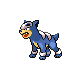 #228 Houndour sprite Diamante / Perla Shiny
