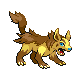 #262 Mightyena sprite Diamante / Perla Shiny
