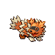 #263 Zigzagoon sprite Diamante / Perla Shiny
