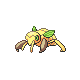 #290 Nincada sprite Diamante / Perla Shiny