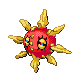 #338 Solrock sprite Diamante / Perla Shiny