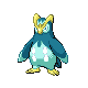 #394 Prinplup sprite Diamante / Perla Shiny