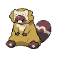#400 Bibarel sprite Diamante / Perla Shiny
