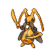 #402 Kricketune sprite Diamante / Perla Shiny